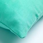 Coussin décoratif James Vert clair brillant