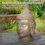 Buddha Kopf Figur 42x38x745 cm bronze 38 x 75 x 42 cm