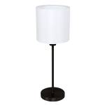 Lampe de table Noor Noir - Métal - 20 x 56 x 20 cm