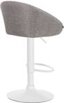 Tabouret de bar Davie Gris lumineux