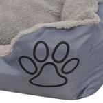 Hundebett gepolstertem Kissen 170416 Grau - Kunstleder - 70 x 20 x 90 cm