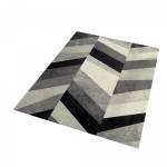 Tapis salon BE 05 80x150 gris Gris - Matière plastique - 80 x 13 x 150 cm