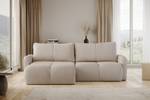 Schlafsofa POTTO Beige - Textil - 232 x 90 x 110 cm