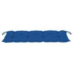 Gartenbank 3006626-2 Blau - Bambus - 38 x 45 x 118 cm