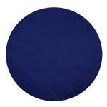Bettwäsche Uni dunkel blau 135 x 200 cm Blau - Textil - 135 x 4 x 200 cm