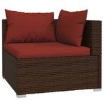 Salon de jardin (lot de 4) 3013635-7 Marron - Rouge - Brun rouge