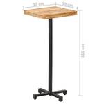 Bartisch 320270 Braun - Massivholz - Holzart/Dekor - 50 x 110 x 50 cm