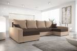 Ecksofa CHIEV-U Beige - Braun