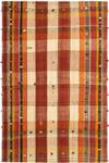 Teppich Jajim CXXV Rot - Textil - 145 x 1 x 224 cm