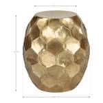 Beistelltisch Ø 28x50 cm Gold aus Metall Gold - Metall - 55 x 56 x 55 cm