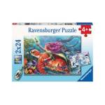 2x24 Meerjungfrau Abenteuer Puzzle der