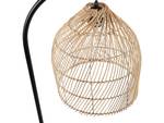 Stehlampen BERNICA Beige - Schwarz - Blau - Rattan - 36 x 165 x 36 cm