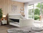 Boxspringbett KING DOREN Breite: 160 cm - H4 - Textil