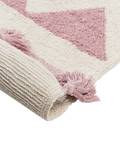 Teppich ZAYSAN Beige - Creme - Pink - Violett - Gelb