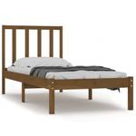 Bettgestell-K-9205 Braun - Holzwerkstoff - 106 x 100 x 206 cm