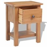 Nachttisch 243930 Braun - Holzwerkstoff - Massivholz - Holzart/Dekor - 30 x 47 x 36 cm