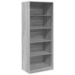 Kleiderschrank 298537-7 Hellgrau - Breite: 80 cm