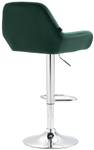 Tabouret de bar Braga Lot de 2 Vert foncé