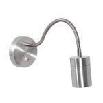 Wandleuchte Upro Silber - Metall - 5 x 30 x 5 cm