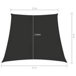 Voile solaire 3006397-1 Anthracite - 300 x 400 cm