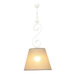 Lampe à suspension PURAHT Beige - Blanc - 30 x 70 x 30 cm