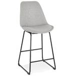 Tabouret De Bar RIGO Noir - Gris