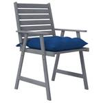 Garten-Essstühle 4er Set D6099 Marineblau - 4er Set