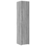 Highboard DE9303 Grau - Holzwerkstoff - 43 x 185 x 40 cm