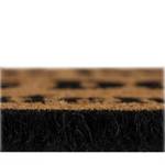 Paillasson fibre de coco DING DONG Noir - Marron - Fibres naturelles - Matière plastique - 60 x 2 x 40 cm