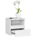 Table de Chevet CL1 Blanc - Largeur : 60 cm