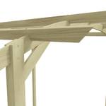 Gartenpergola M627428 Grün - Holzwerkstoff - 180 x 3 x 197 cm