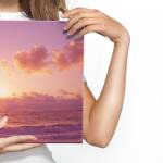 Tableaux MER Eau Ciel Soleil Paysage 3D 30 x 20 x 20 cm