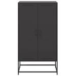 Highboard DE5864 Schwarz - Metall - 39 x 124 x 69 cm