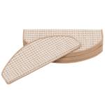 Stufenmatte Oslo 15er-Set Beige - 24 x 65 cm