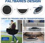 Mini Trampolin TW10009BL Blau - Kunststoff - 101 x 122 x 101 cm