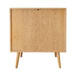 Buffet design Rove Marron - En partie en bois massif - 83 x 95 x 40 cm