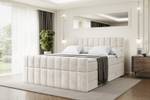 Boxspringbett MIAMI-Z KING Beige - Breite: 200 cm