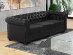 Sofa CHESTERFIELD Schwarz