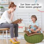 Pouf Sitzpouf Bodenkissen Puff Hocker Grün