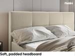 Boxspringbett Elizabeth Beige - Breite: 146 cm - H3