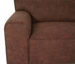 Ecksofa J59 Ottomane rechts Braun