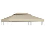 Pavillon-Dachplane 3006390-2 Beige - Textil - 300 x 1 x 400 cm