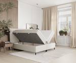 Boxspringbett Koussi I Taschenfederkern Creme - Breite: 160 cm