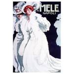 Wandbild Magazzini Mele Napoli Ad 1907