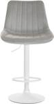 Tabouret de bar Toni Lot de 2 Gris