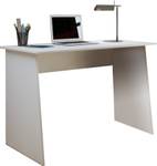 Bureau Table d'ordinateur Masola Maxi Blanc - Largeur : 110 cm