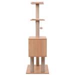 Kratzbaum 170919 Braun - Holzwerkstoff - 40 x 123 x 48 cm