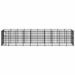 Chenil pour chiens 3012746-2 Profondeur : 960 cm