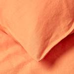 Leinen Kopfkissenbezug Orange - 50 x 90 cm