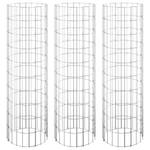 Lit surélevé à gabion 3013582 (lot de 3) Hauteur : 100 cm